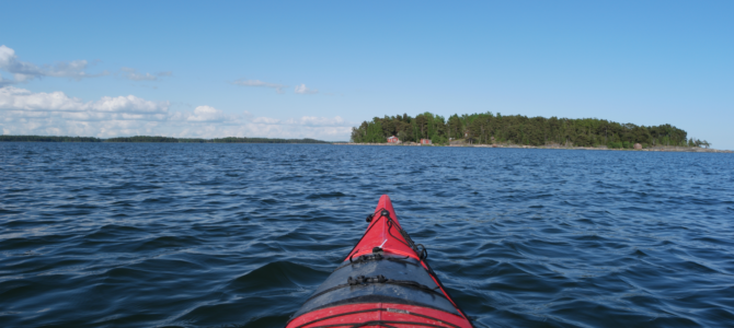 Kayaking in Finland