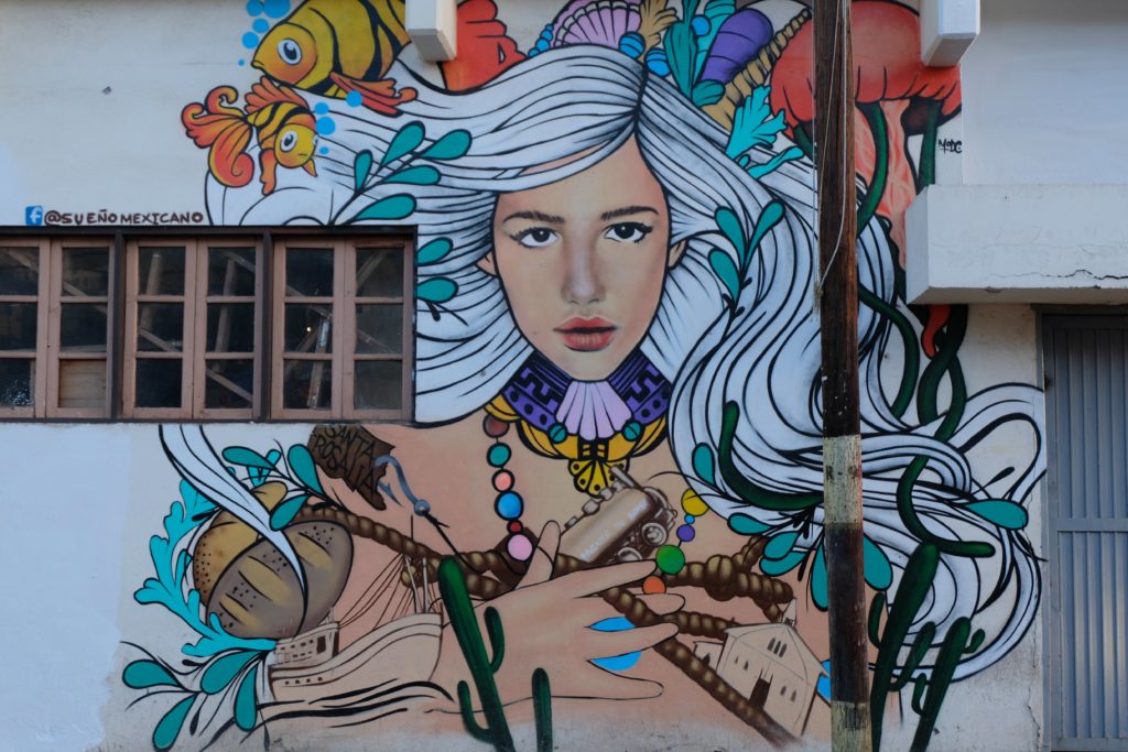 Street art in Santa Rosalia